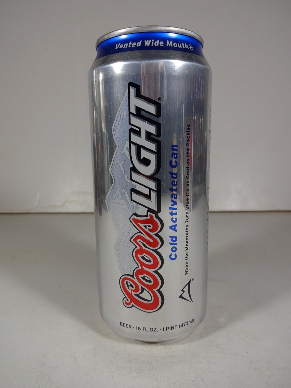 Coor's Light - Cold Activated Can - 16oz - T/O - Click Image to Close